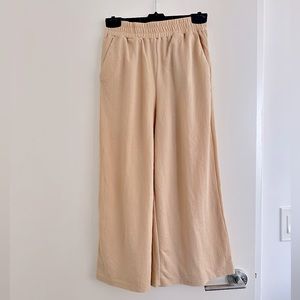 Mango Tan / Beige Fluid Culotte